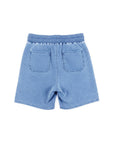 カットデニムショートパンツ - DNM