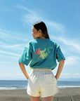 オリジナルロゴレインボープリントTシャツ - MNT