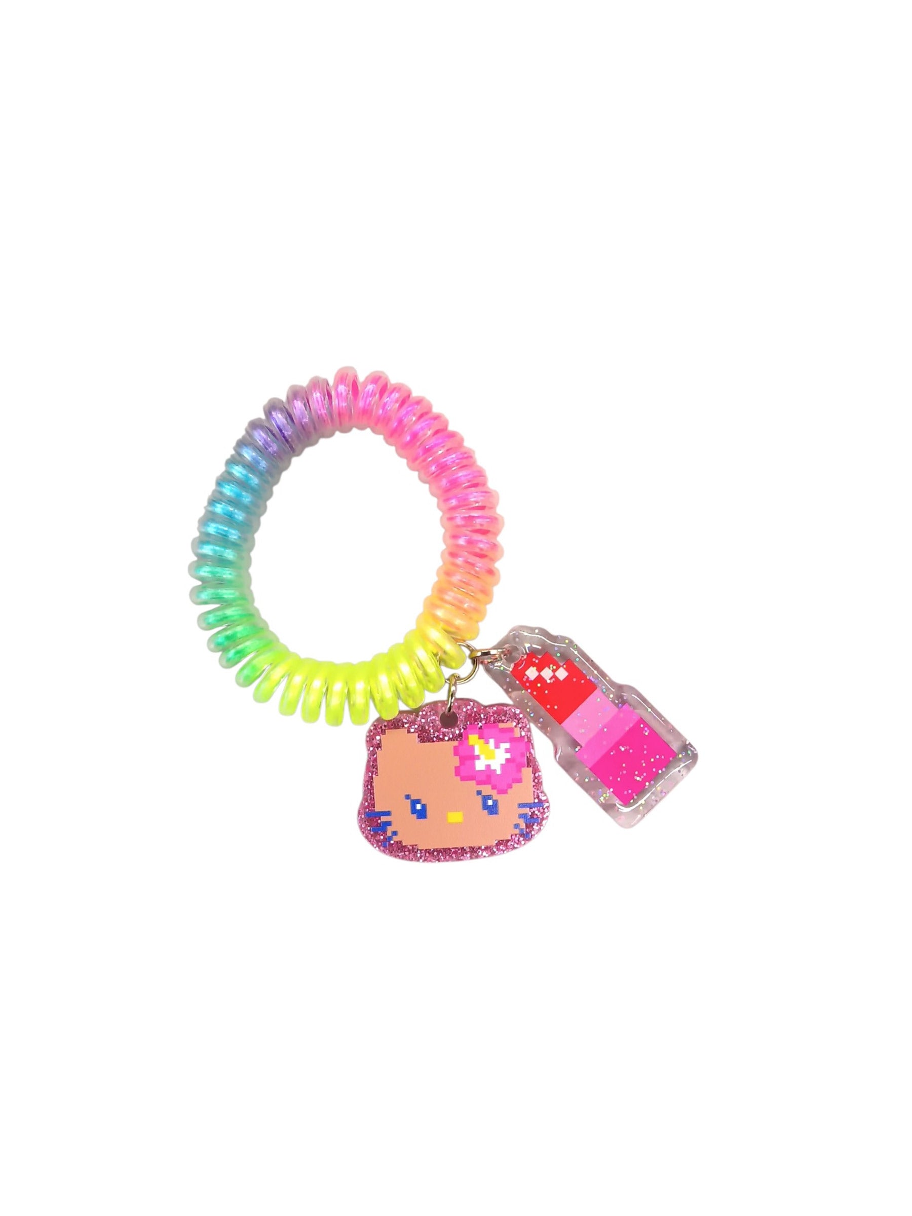 KITTY スパイラルヘアゴム 日焼け DOT - D-フェイス – ローカル