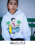 LM BETTY BUS STITCH HOODIE