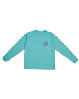 サークルプリント長袖Tシャツ