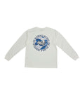 サークルプリント長袖Tシャツ