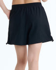 SEASIDE BLUE SHORTS - BLK