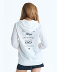 HISTORICAL LOGO HOODIE - WHT
