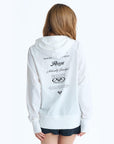 HISTORICAL LOGO HOODIE - WHT