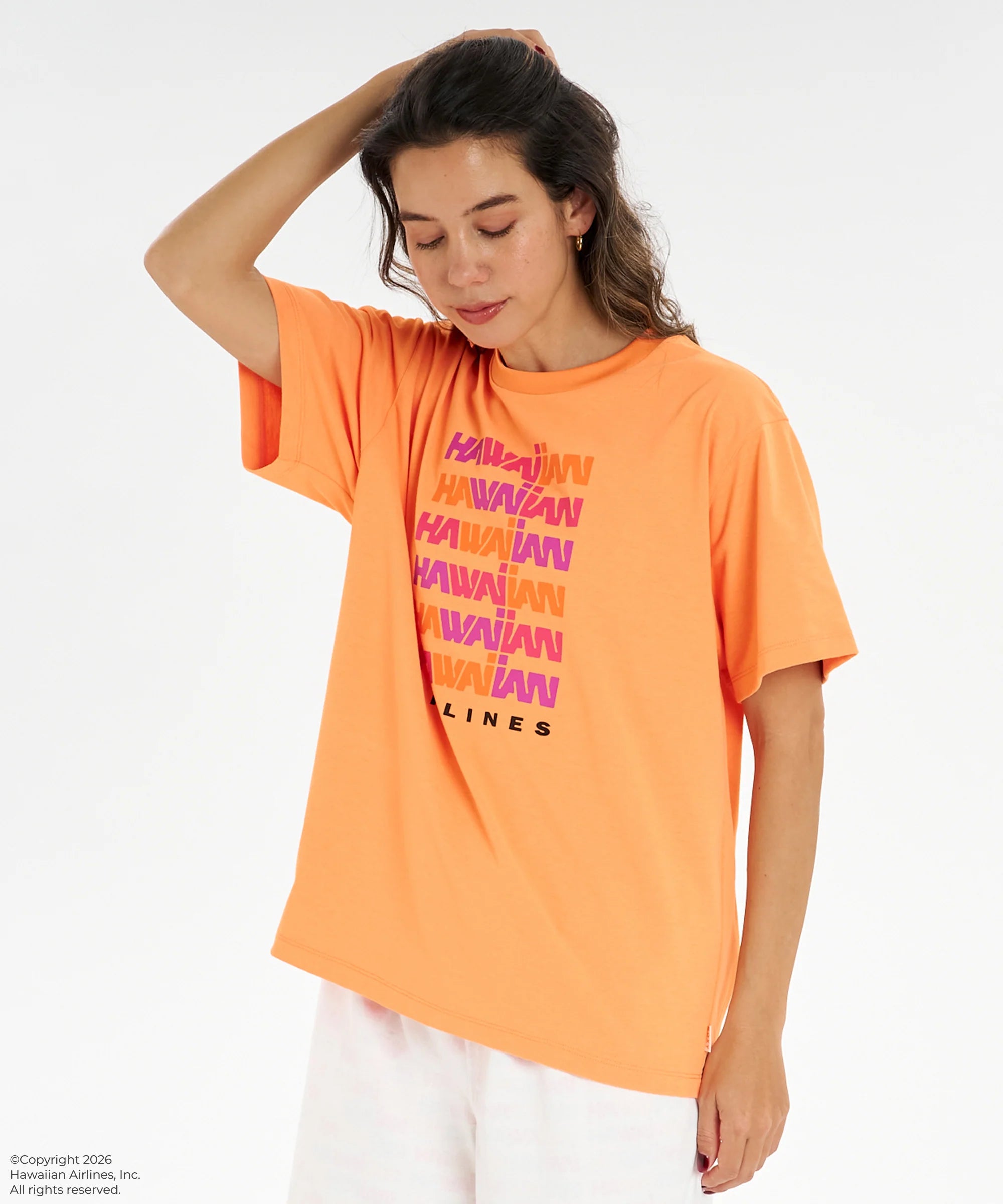 ROXY x HAWAIIAN AIRLINES TEE - ORG – ローカルモーション公式