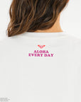 ROXY x HAWAIIAN AIRLINES TEE - WHT1