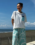 スティッチ刺繍ポケットTシャツ