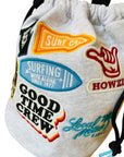 SWEAT WAPPEN EMB KINCHAK BAG