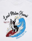 【BFセット割対象】SURF DOG ARCH PRINT TEE