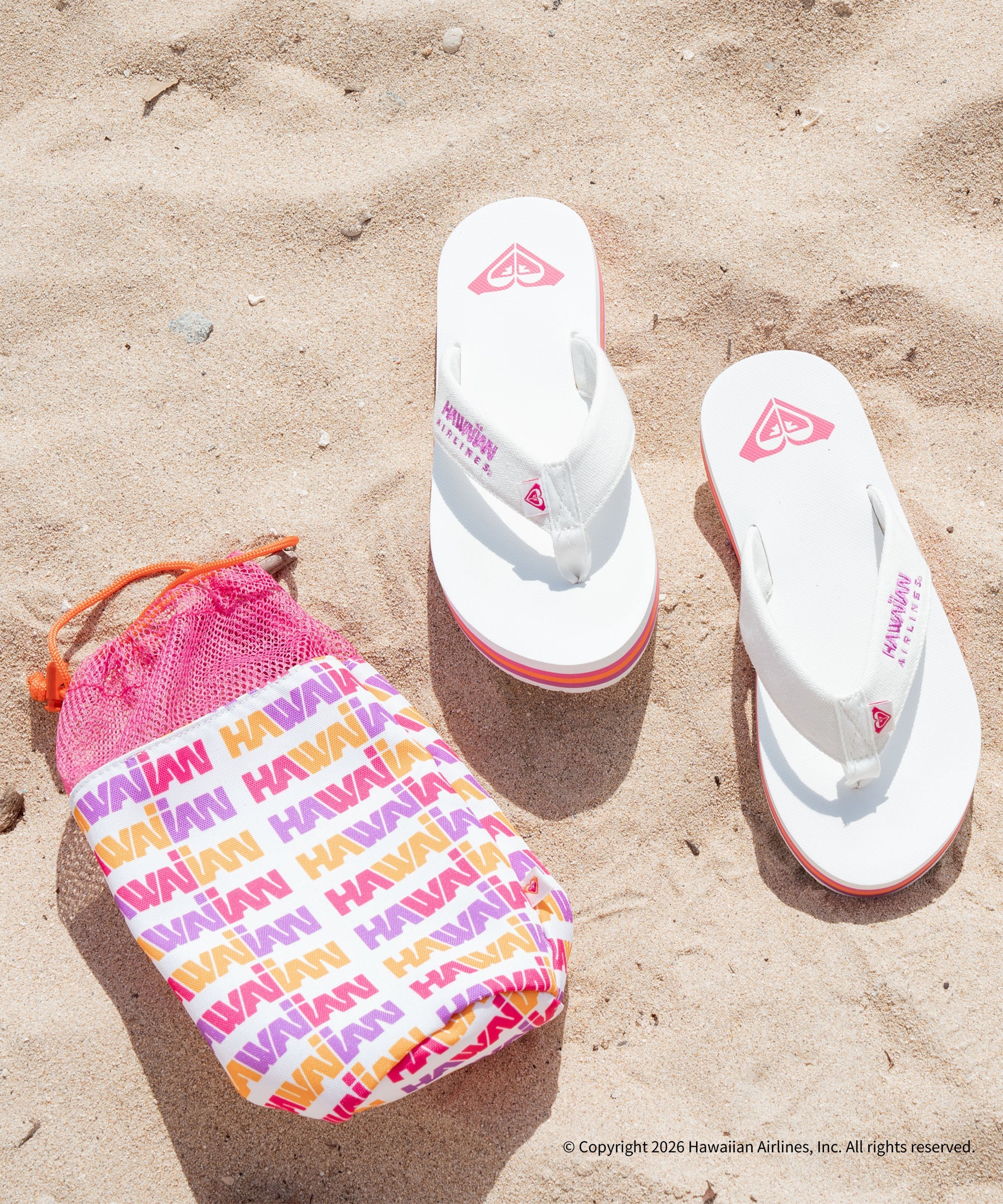 ROXY x HAWAIIAN AIRLINES FLIP FLOP - WHT – ローカルモーション公式