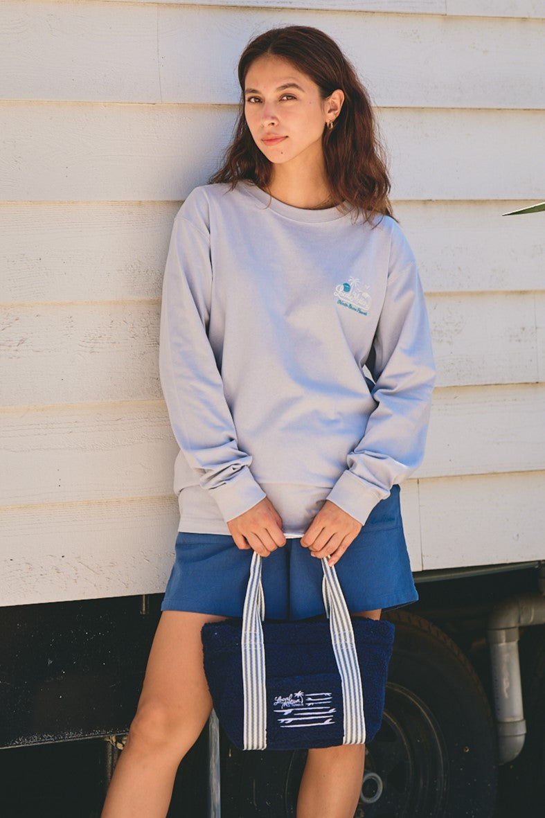 OVAL CHAIN STITCH×PRINT LS TEE