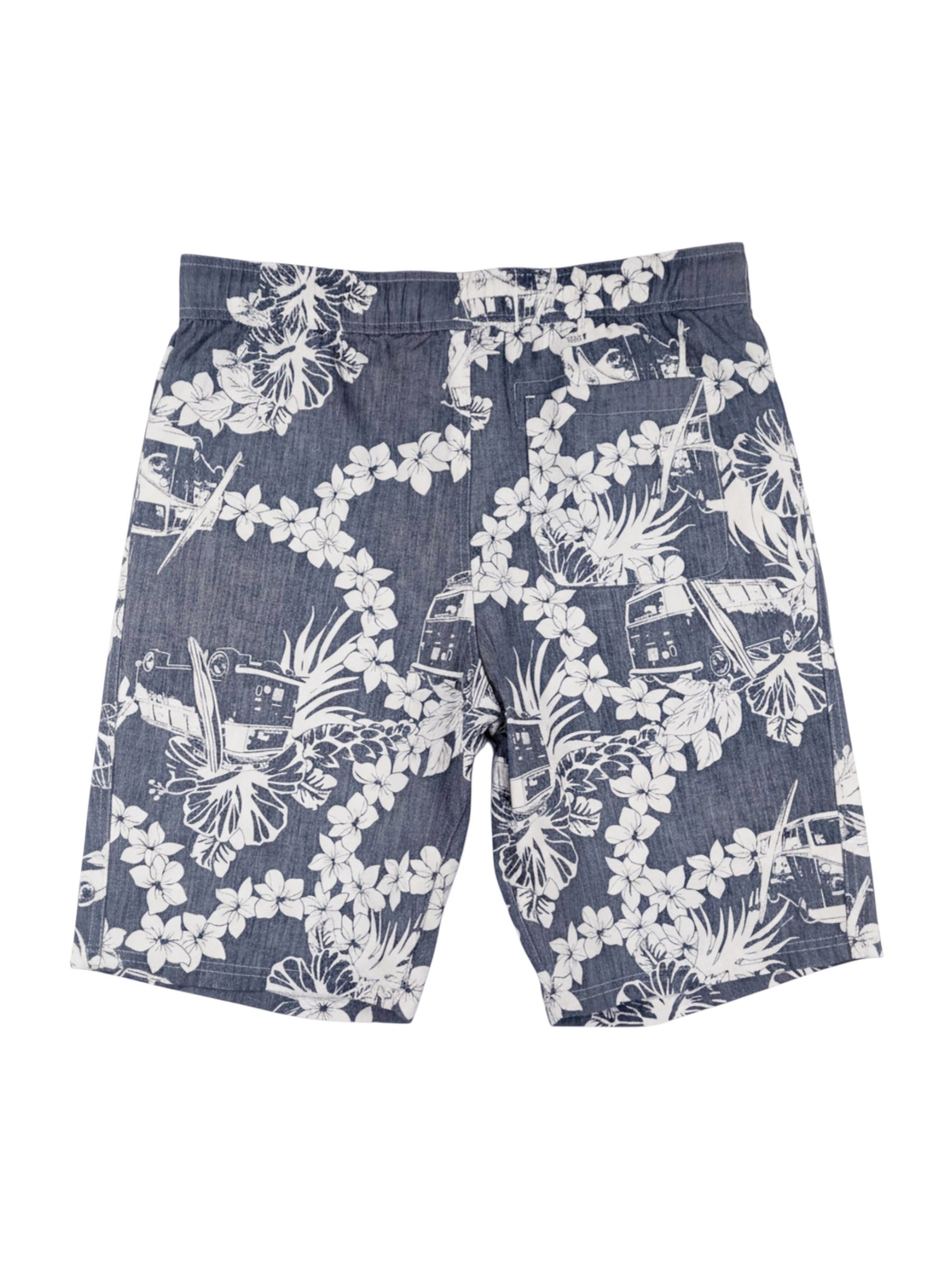 綿アロハショーツ - NVY