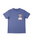 バス柄切リ貼リワッペンTシャツ