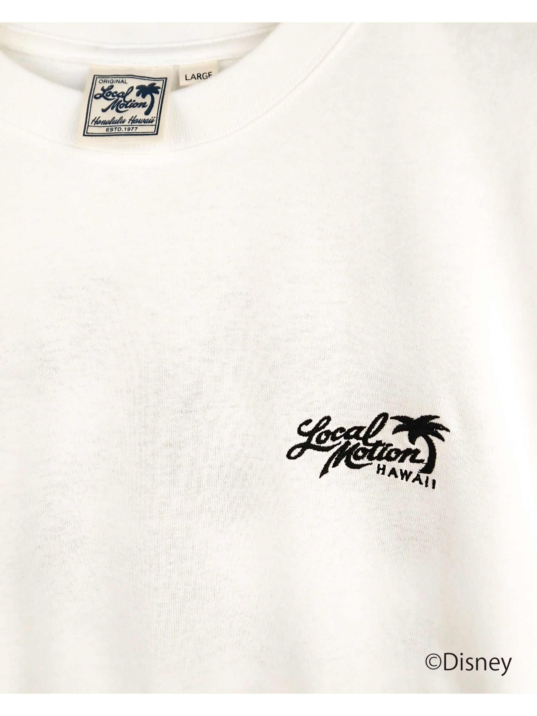 ミッキー サガラ刺繍Tシャツ