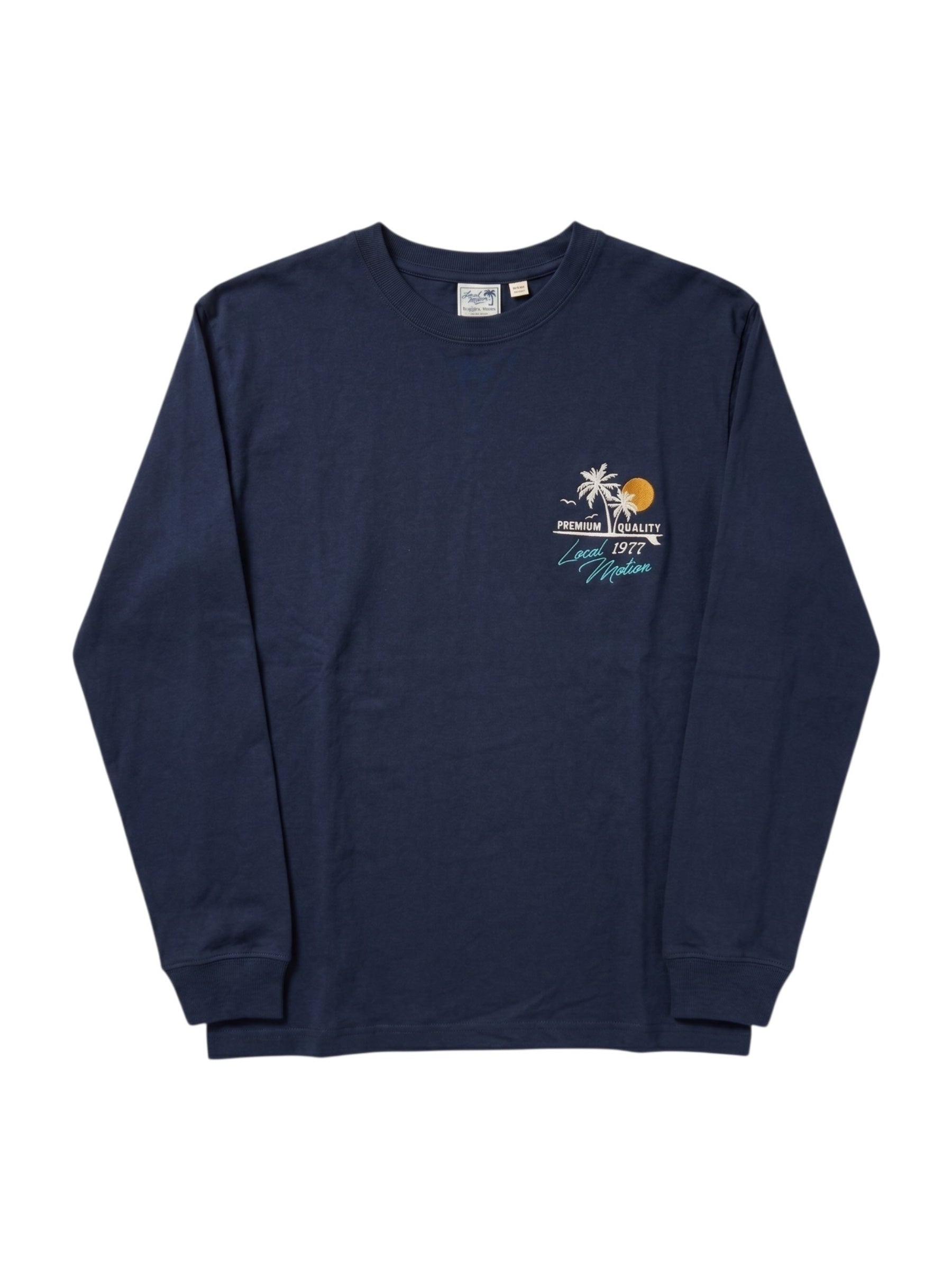 アロハハワイサークル刺繍ロングTシャツ - KNVY