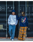 スヌーピー刺繍スウェット - SIL