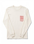サーファーズコーヒーコラボ 長袖Tシャツ -  WHT