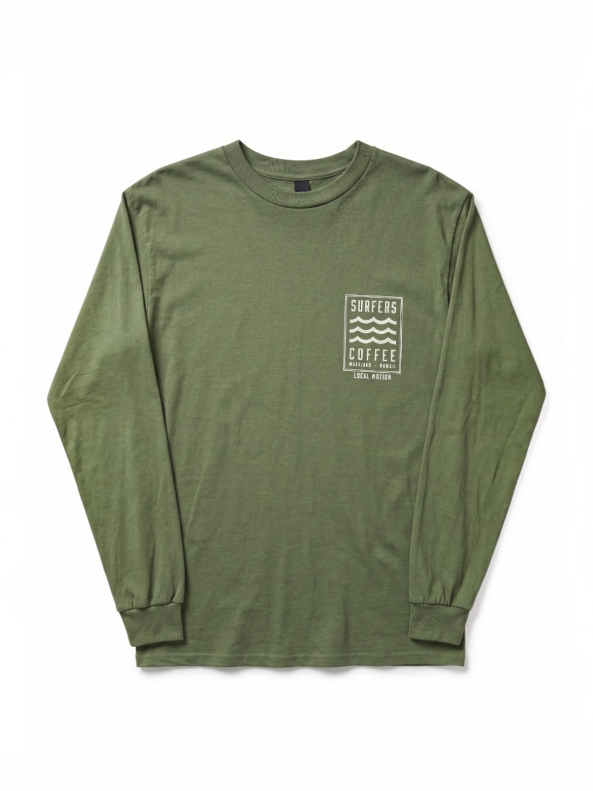 サーファーズコーヒーコラボ 長袖Tシャツ -  MGRN