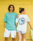 スティッチサークルプリントTシャツ