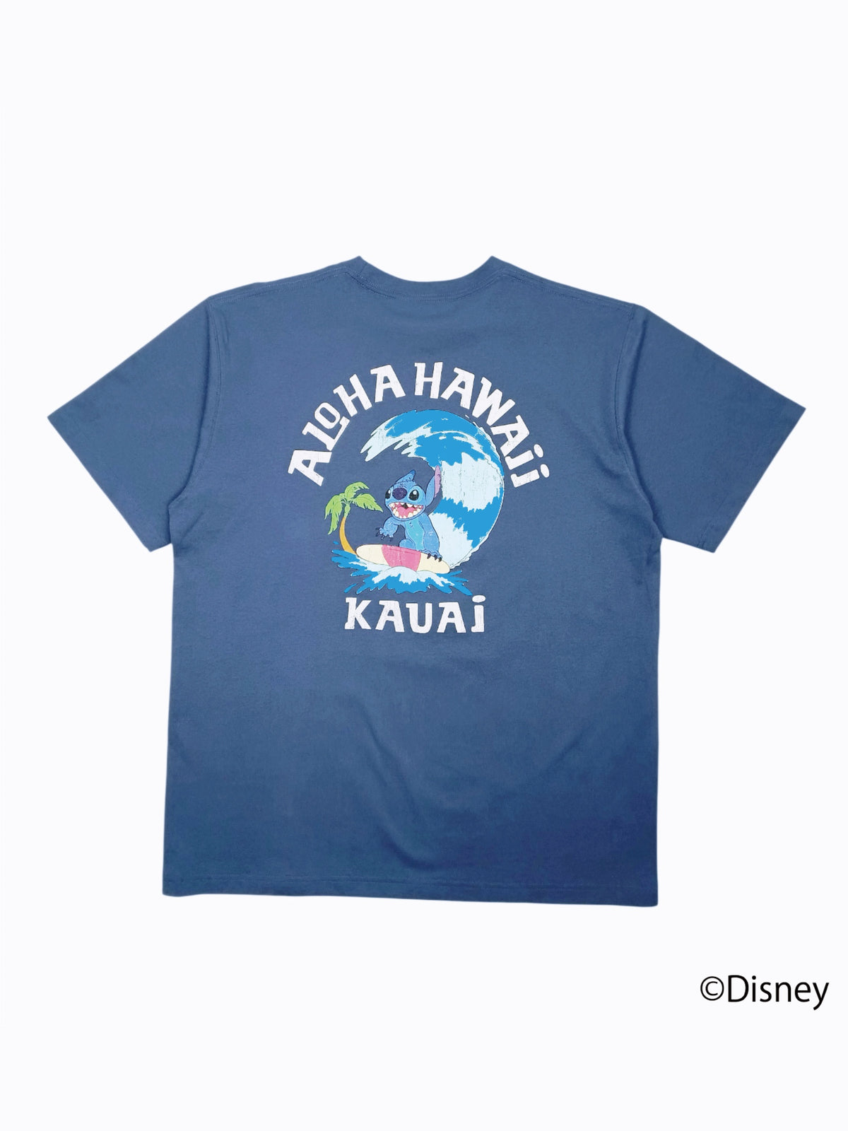 スティッチアーチプリントTシャツ - NVY – ローカルモーション公式 