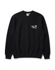 スティッチ刺繍スウェット - BLK