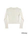 スティッチハイビスカスミニ長袖Tシャツ - WHT