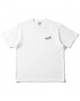 スティッチアーチプリントTシャツ - WHT