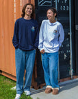 アロハハワイサークル刺繍ロングTシャツ - KNVY