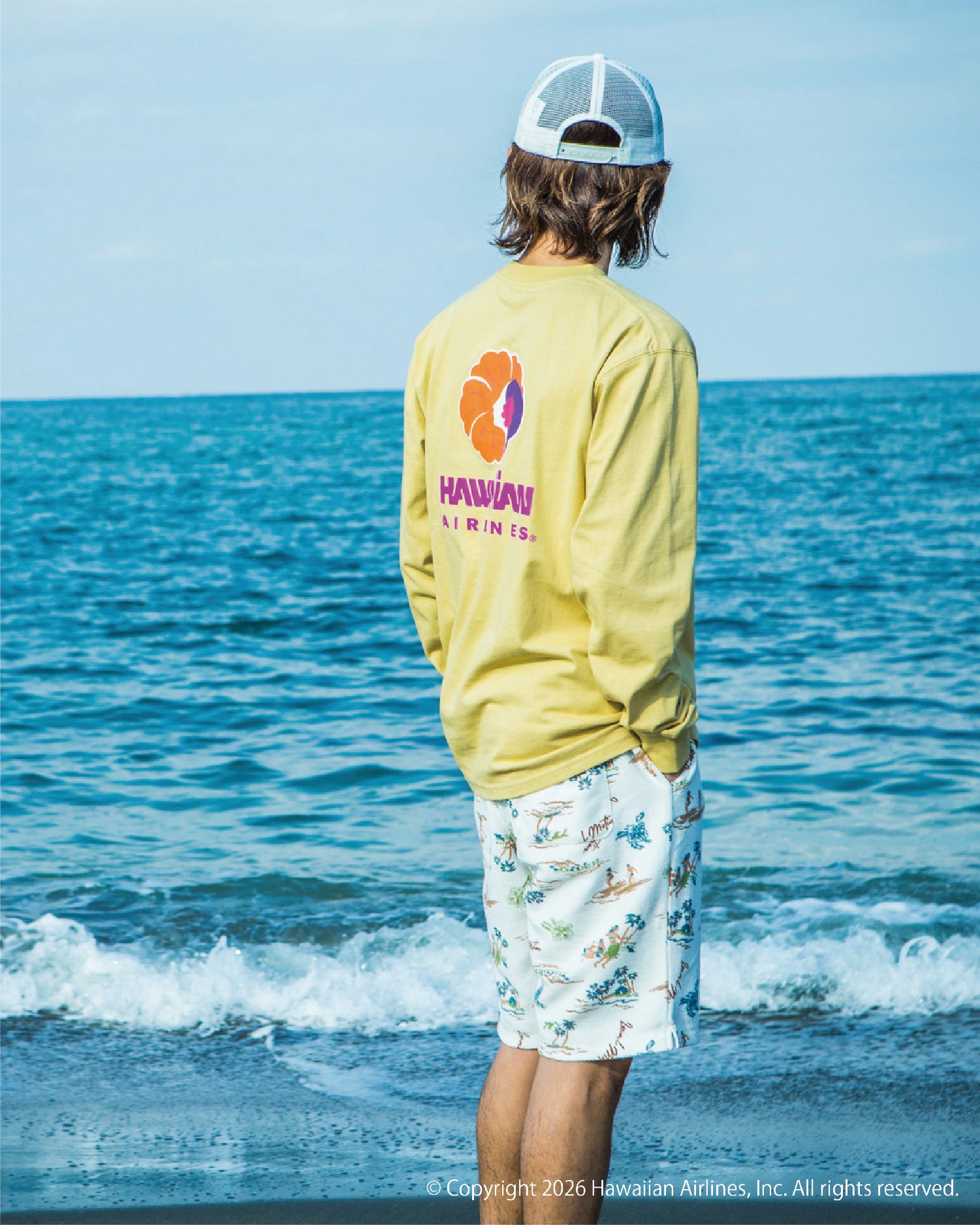 ♪新品　ハワイアンエアライン　タグアロハコラボ　ハット Reversible Bucket Hat - Aloalo with Hawaiian Airlines – Tag Aloha Co.