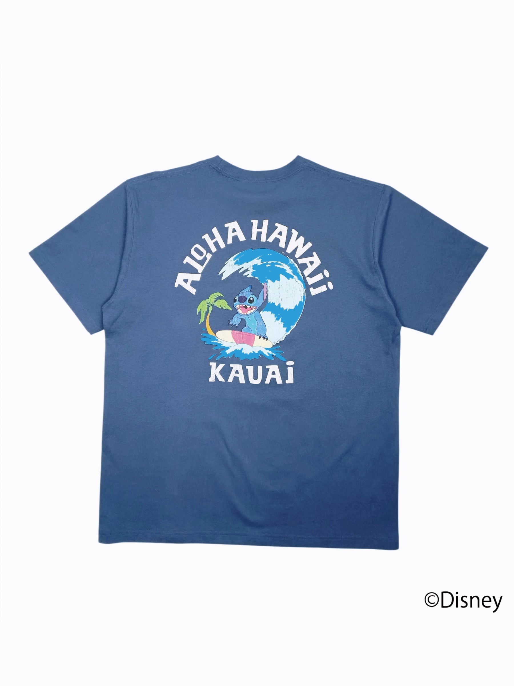 スティッチアーチプリントTシャツ - NVY – ローカルモーション公式