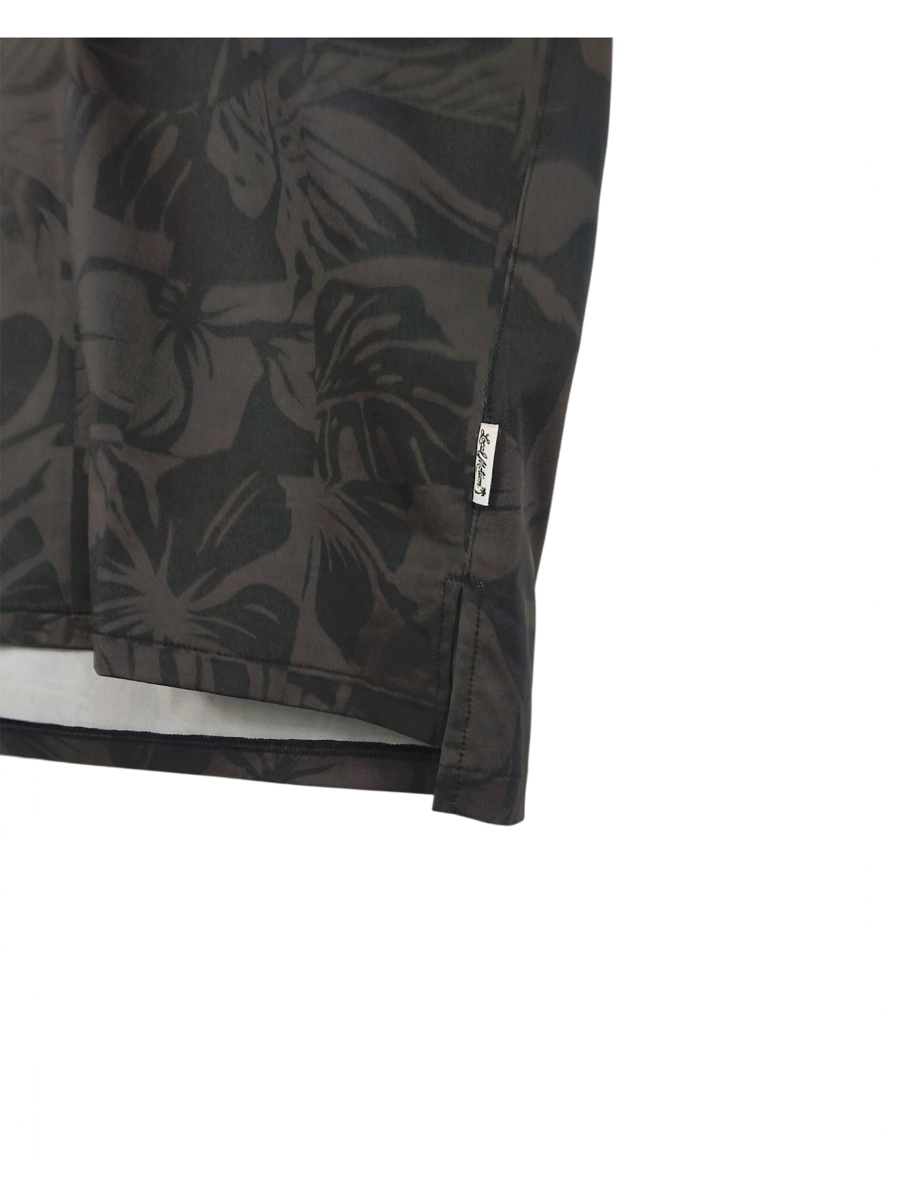 ハワイ柄 ペアテックス半袖シャツ