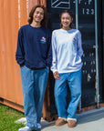 アロハハワイサークル刺繍ロングTシャツ - KNVY