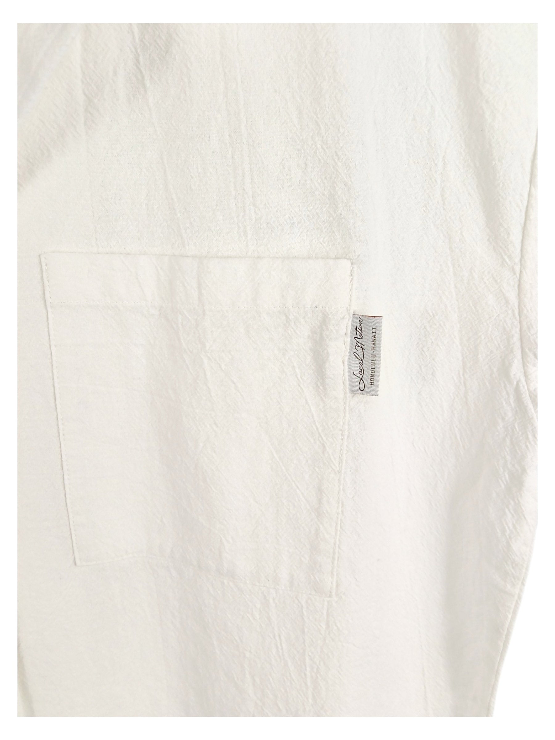 ハシゴレースシャツ - WHT
