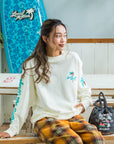 パームツリー刺繍スウェット - VWHT