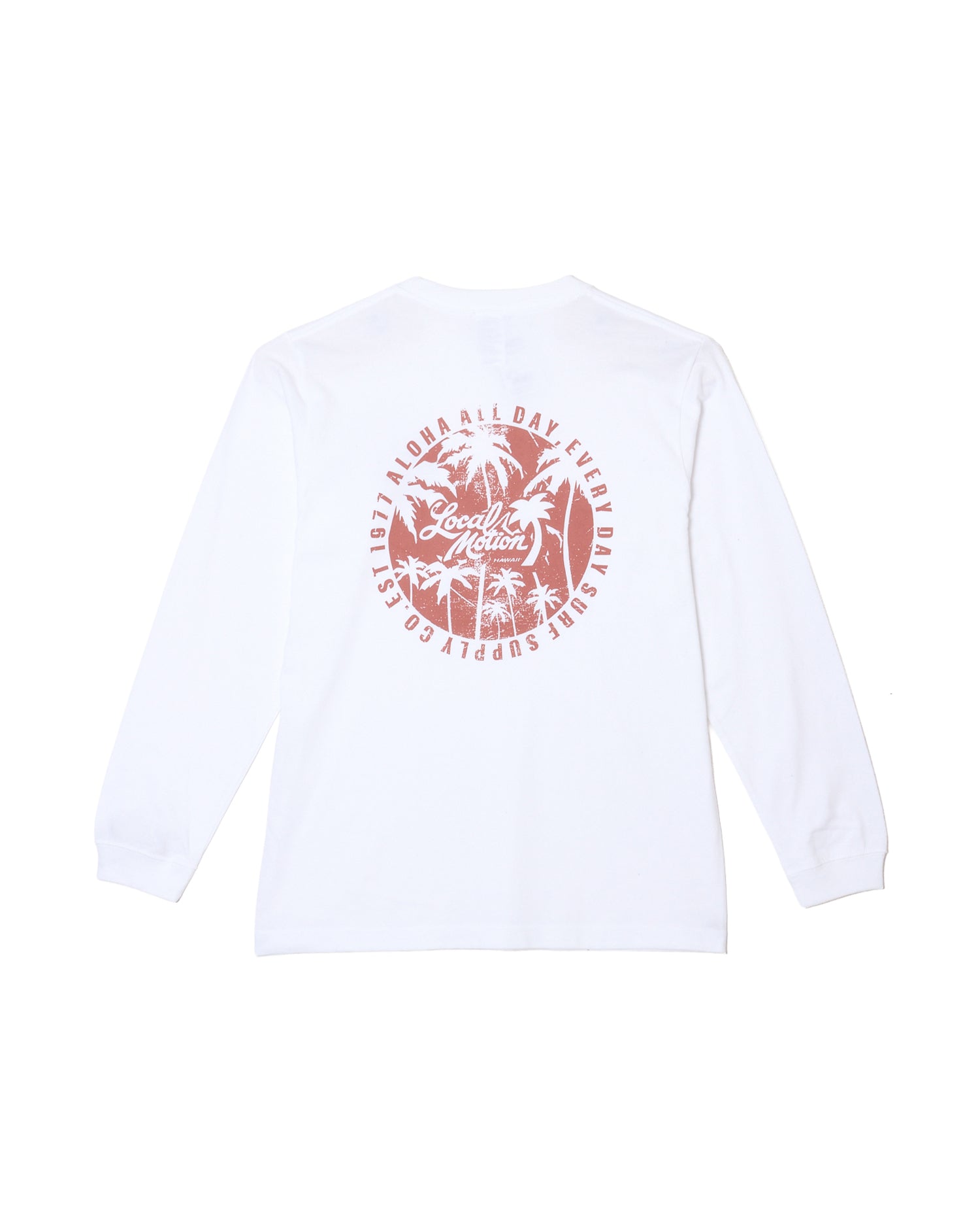 パームサークル長袖Tシャツ