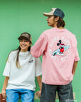 ミッキー サガラ刺繍Tシャツ