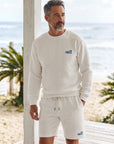フクレジャガード長袖Tシャツ - WHT
