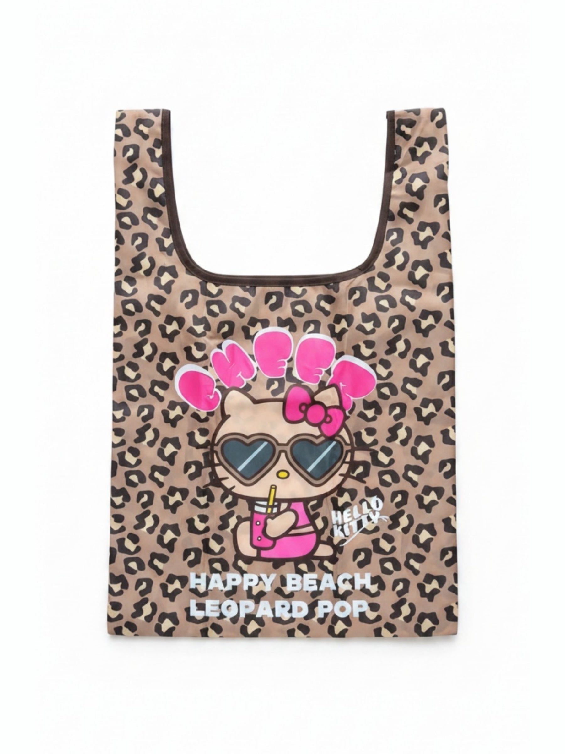 KITTY エコバッグ 日焼けLEOPARD - BR