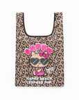 KITTY エコバッグ 日焼けLEOPARD - BR