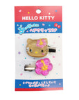 キティぷっくりヘアクリップ2P
