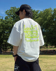 ネオロゴハイブリッドTシャツ - WHT