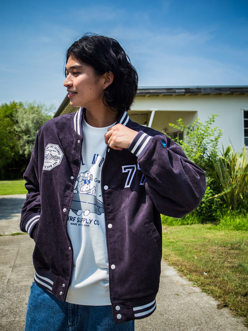 コーデュロイスタジアムジャケット