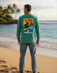 サーフレトログラフィック長袖Tシャツ -  MNT