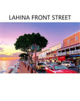 栗山義勝キャンバスミニ  LAHINA FRONT STREET