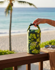 DRY BAG PUA-LOCKUP LOGO - FOREST GRN/LIME