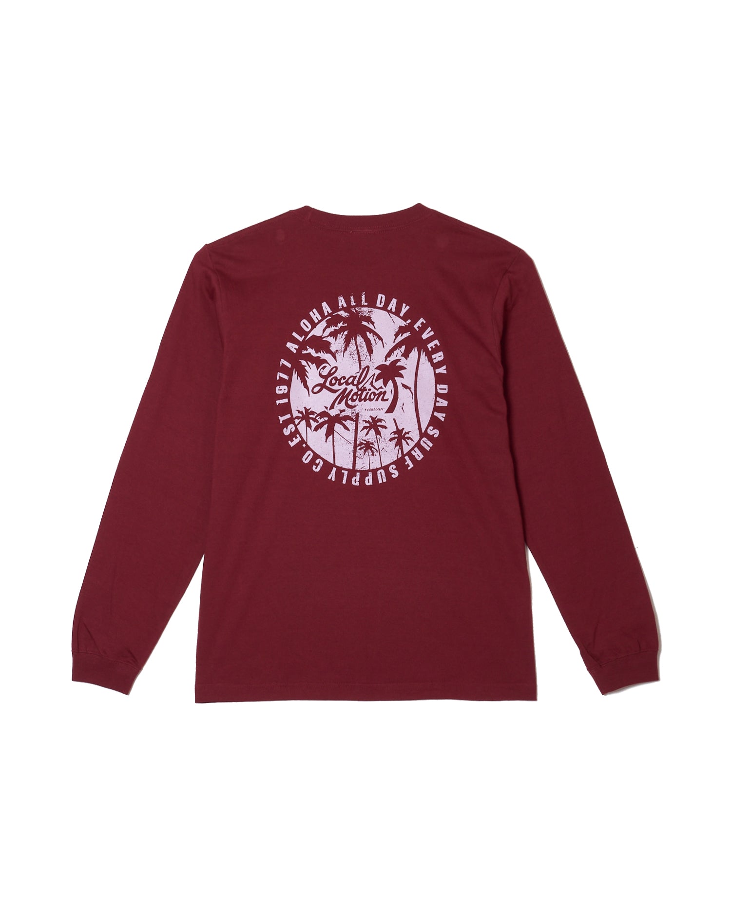 パームサークル長袖Tシャツ