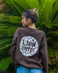 ライオンコーヒースウェット -  BRN