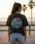 パウダーブリーチTシャツ - BLK