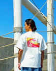 アニバーサリーパイプラインTシャツ - WHT